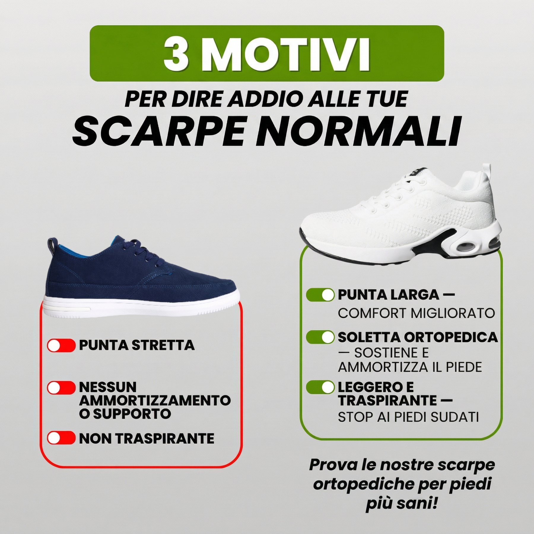 NUNZIA | SCARPE ERGONOMISCHE SENZA DOLORE