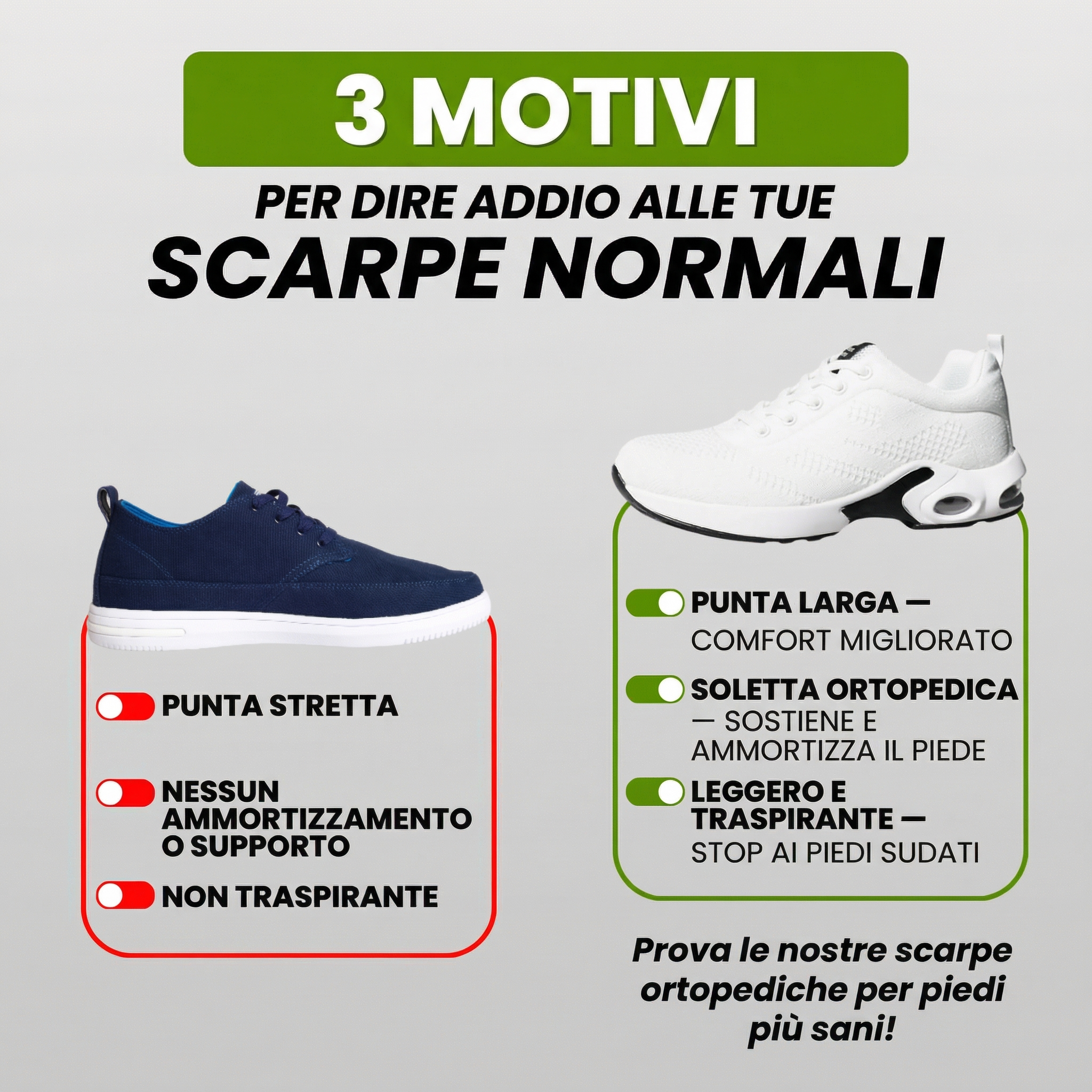 NUNZIA | SCARPE ERGONOMISCHE SENZA DOLORE