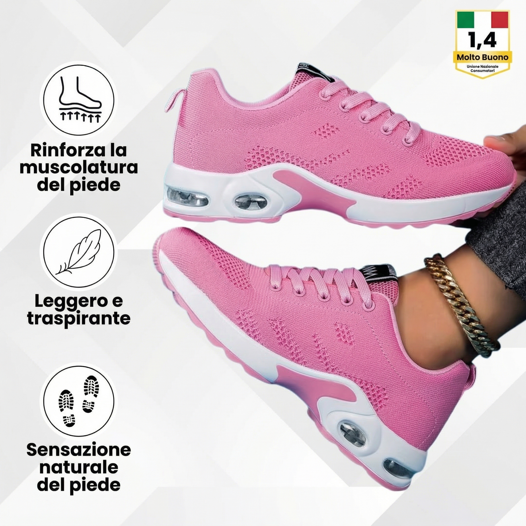 NUNZIA | SCARPE ERGONOMISCHE SENZA DOLORE