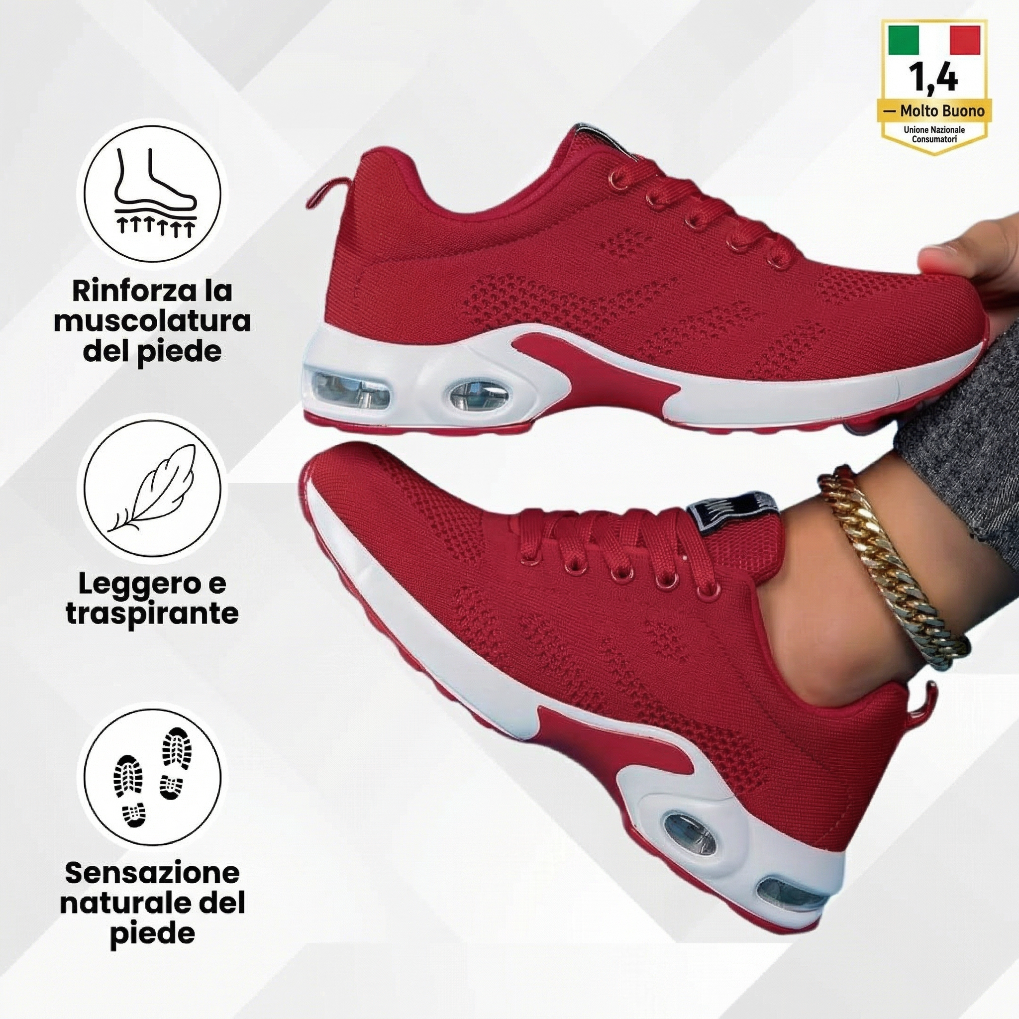 NUNZIA | SCARPE ERGONOMISCHE SENZA DOLORE