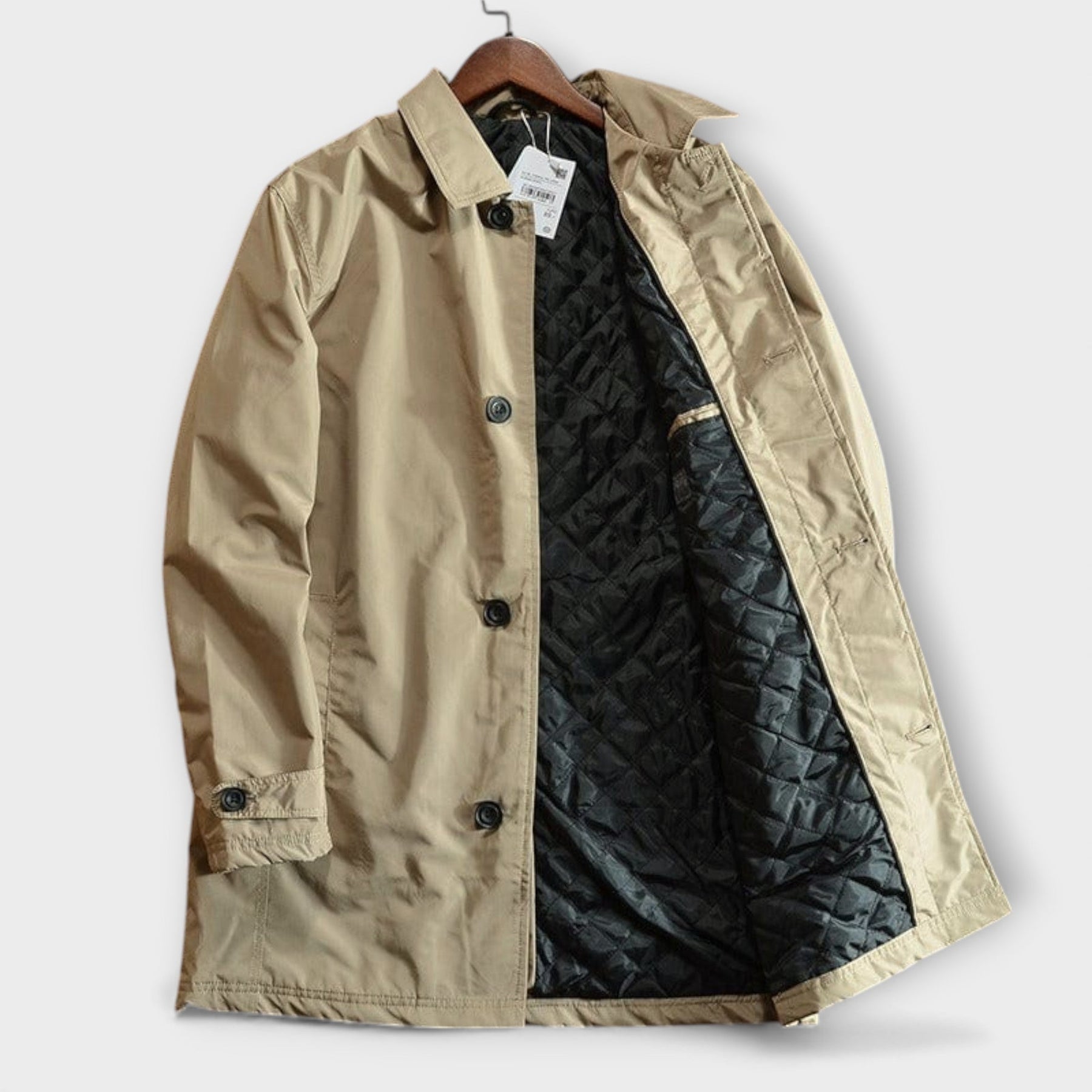 CHARLES WEATHERPROOF COAT | RELIABLE WARMTH FOR UNPREDICTABLE DAYS