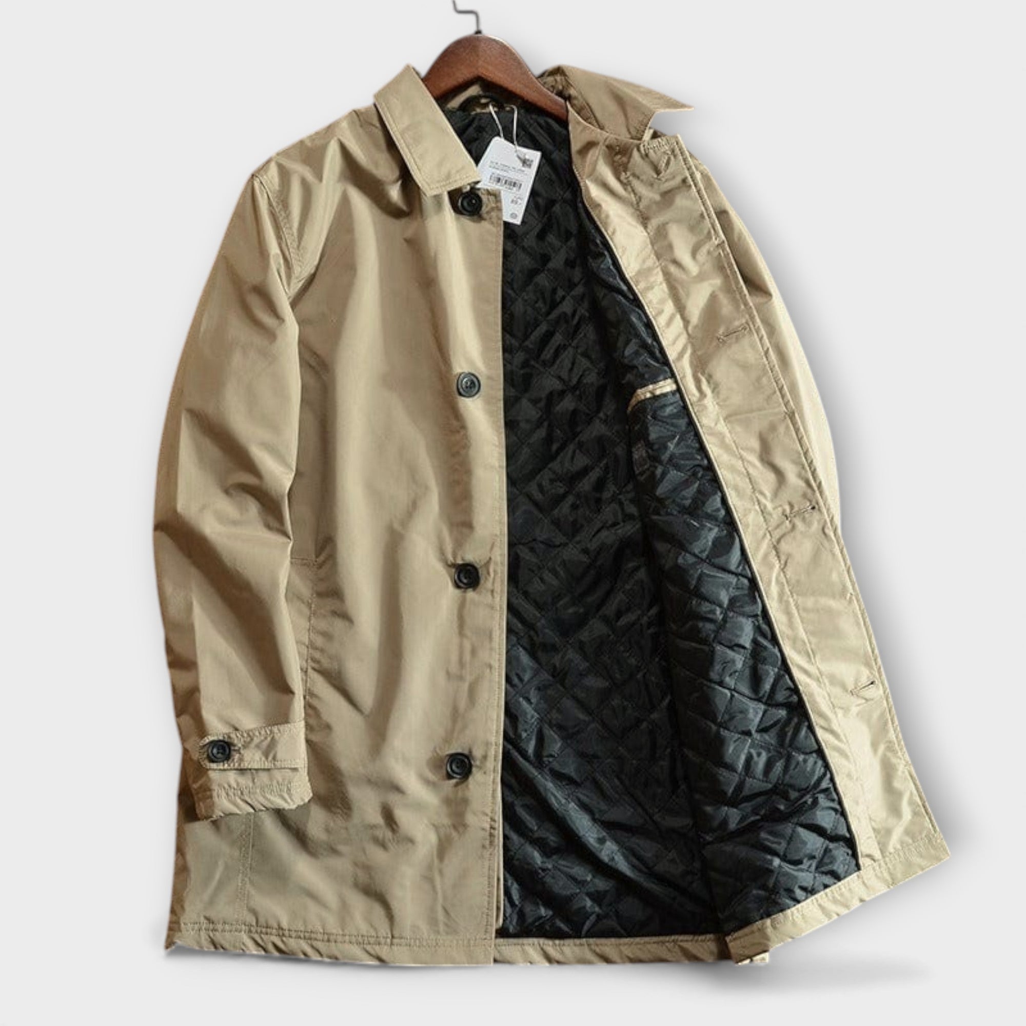 CHARLES WEATHERPROOF COAT | RELIABLE WARMTH FOR UNPREDICTABLE DAYS