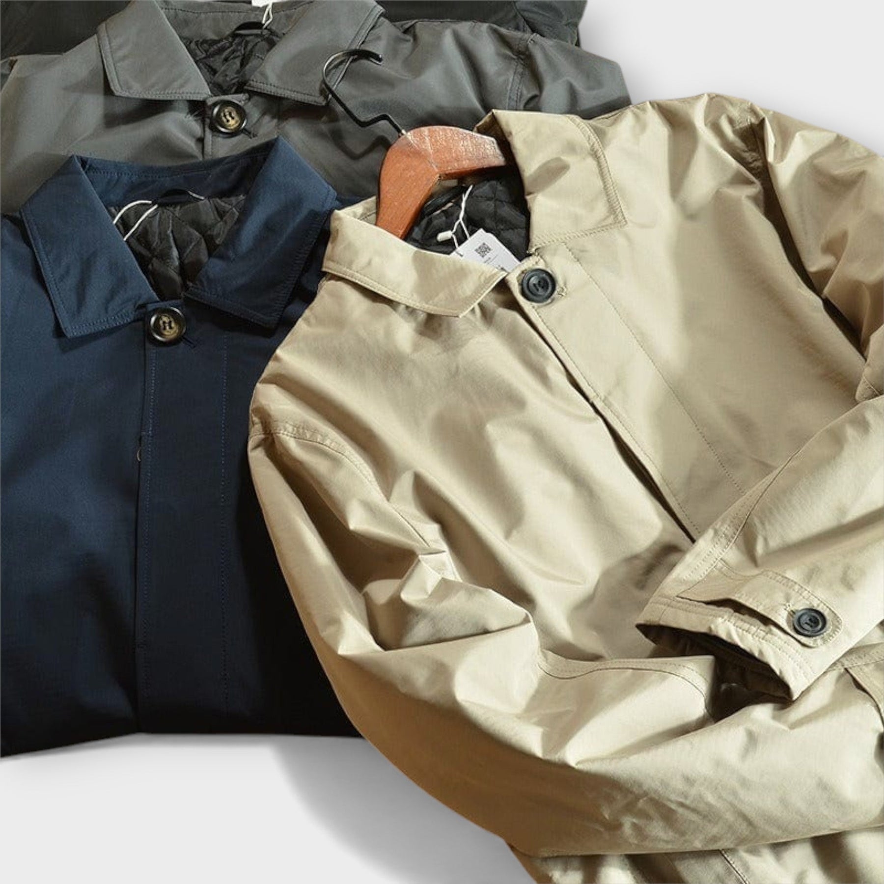 CHARLES WEATHERPROOF COAT | RELIABLE WARMTH FOR UNPREDICTABLE DAYS