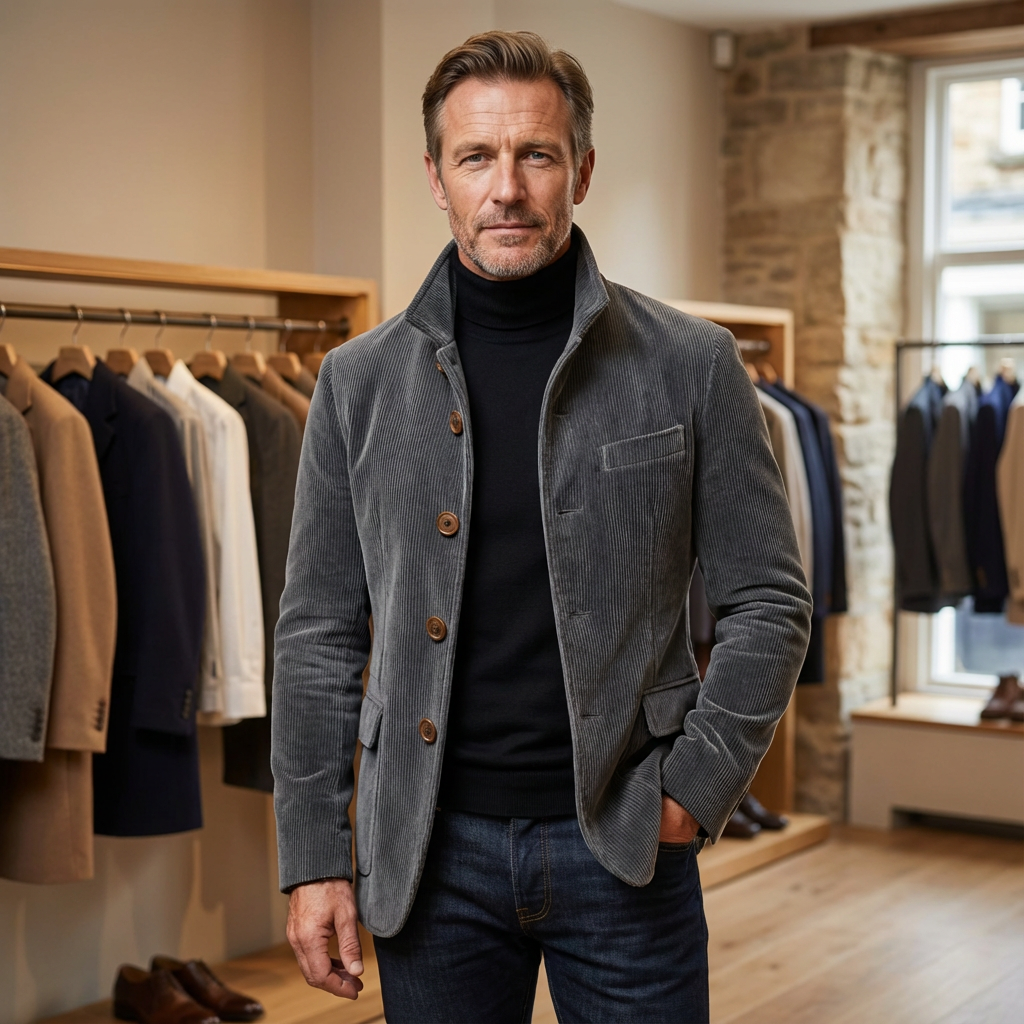 BARTER CORDUROY JACKET | CLASSIC STYLE WITH A MODERN TWIST