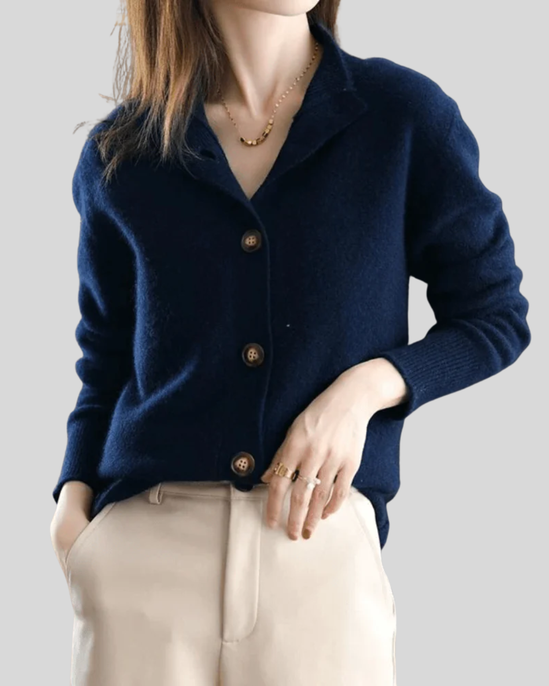 Nalerie | Cardigan da donna con bottoni