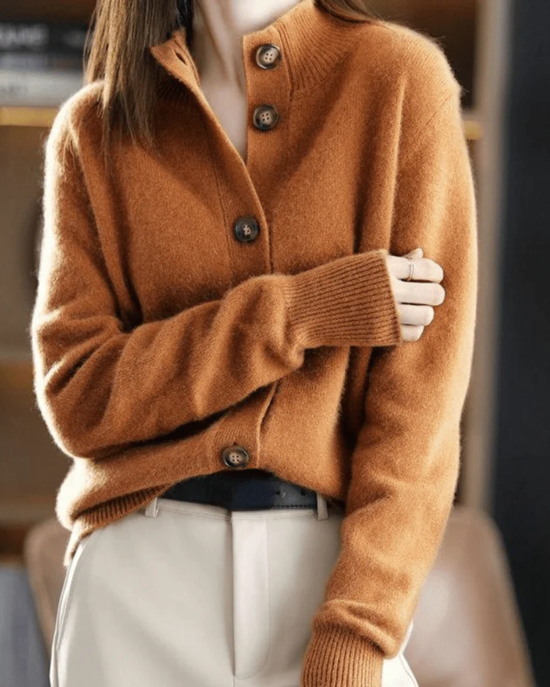 Nalerie | Cardigan da donna con bottoni