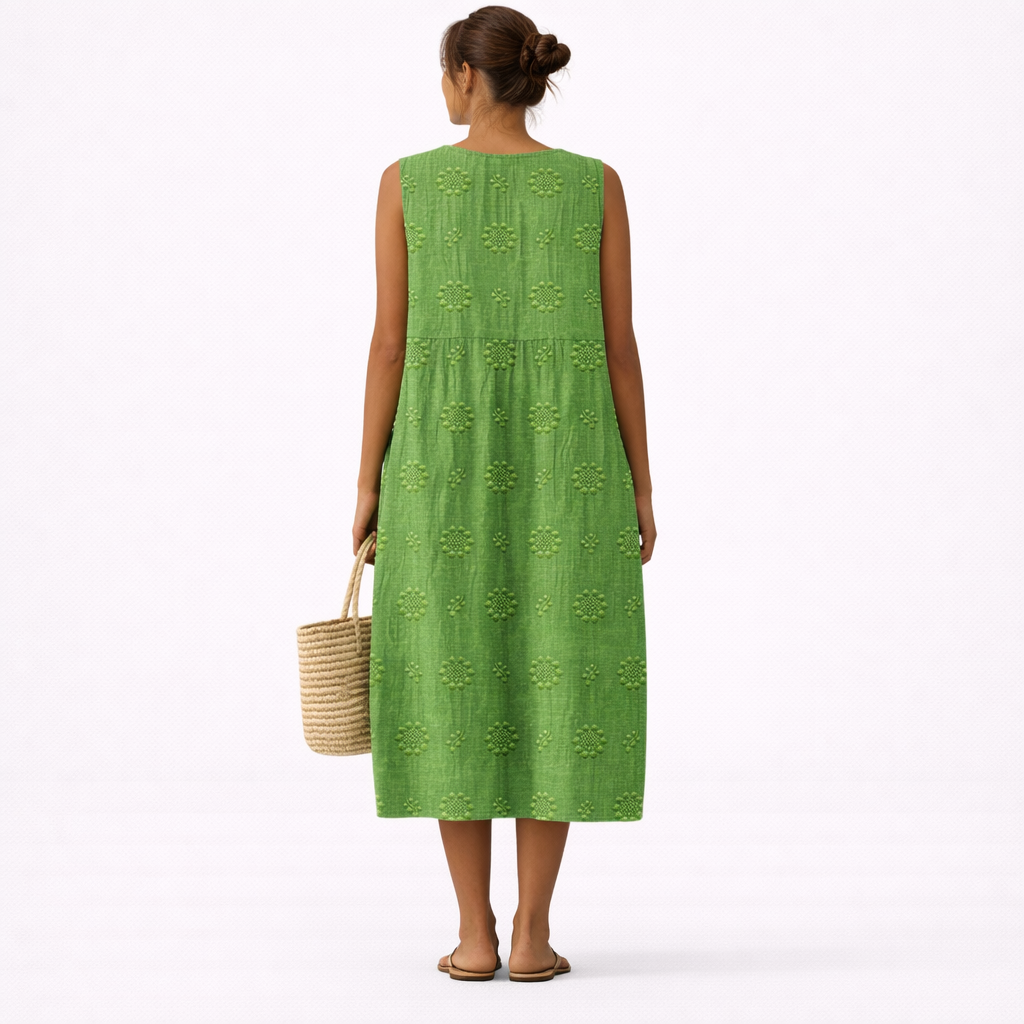 Olivia™ | Vestito Midi Fresco per il Giorno per Giorno