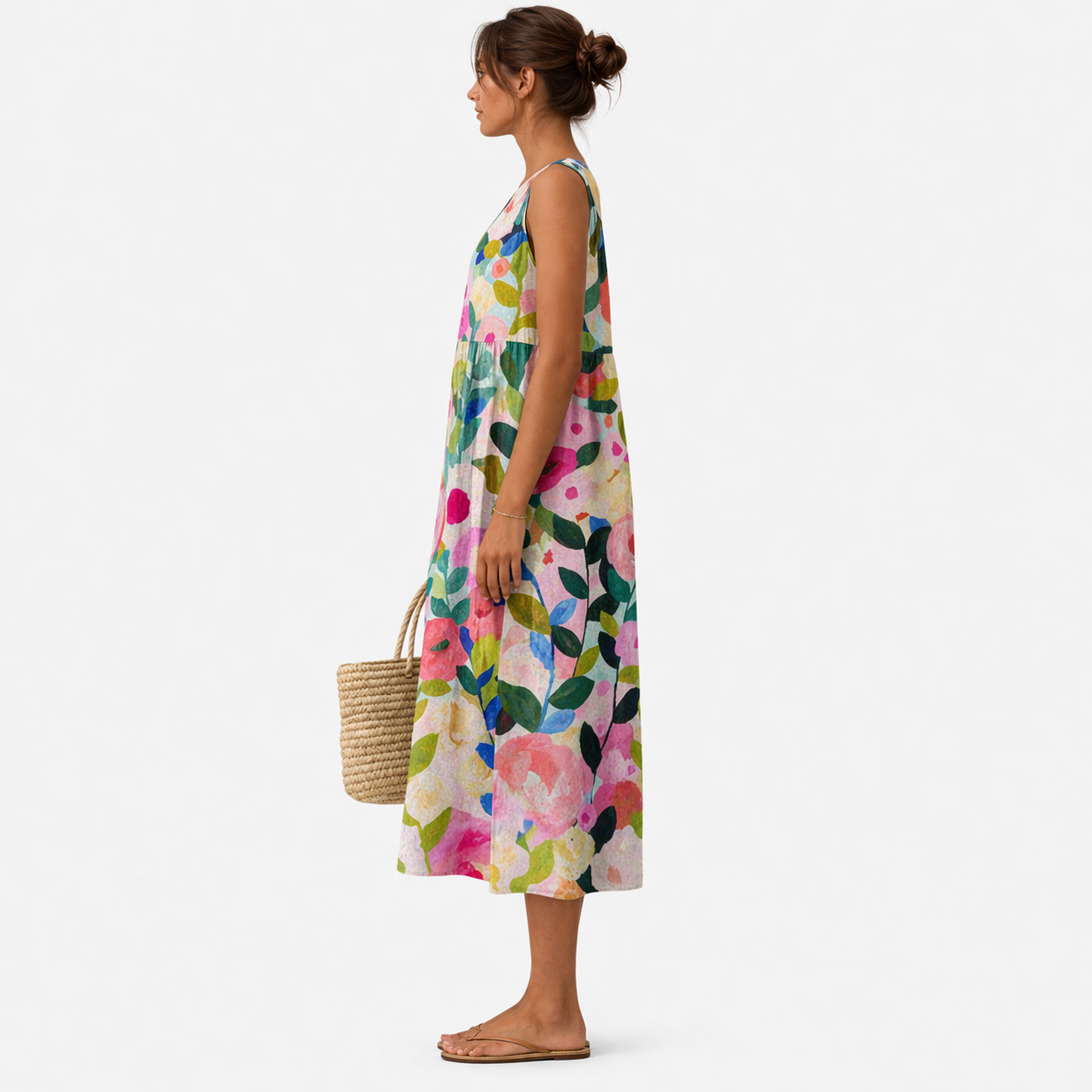 Ana™ | Vestito Midi del Giorno alla Giorno