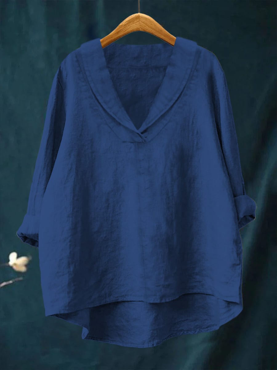 Elowen | Blusa V-Neck Relaxed