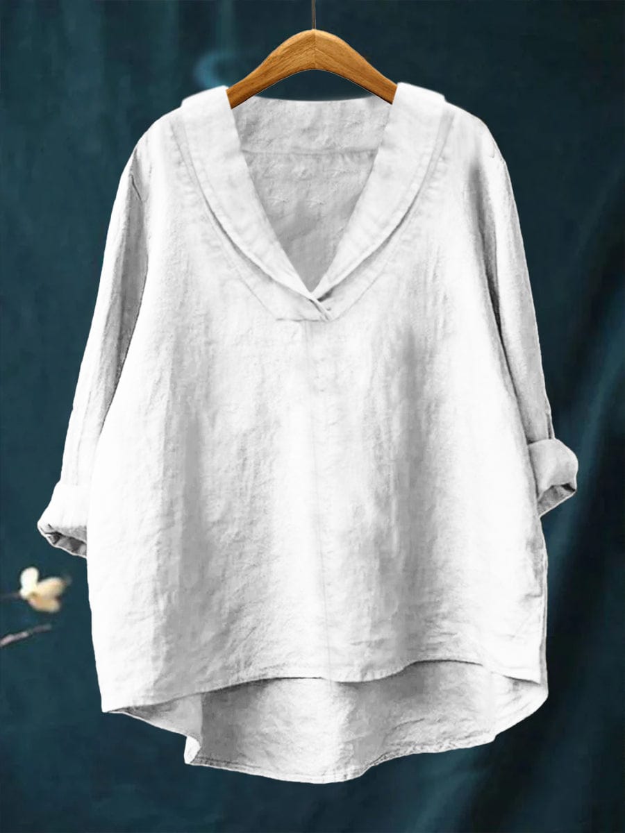 Elowen | Blusa V-Neck Relaxed