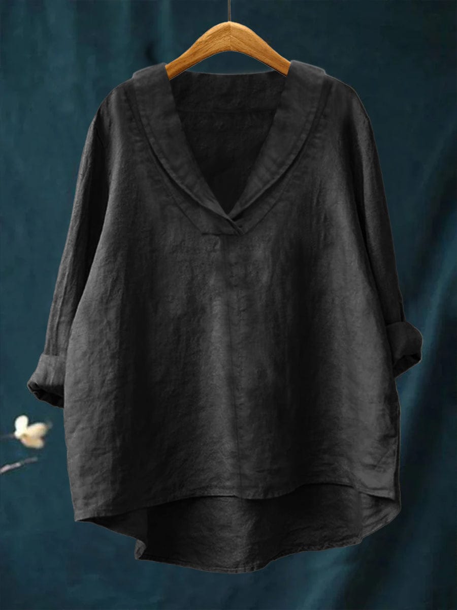 Elowen | Blusa V-Neck Relaxed