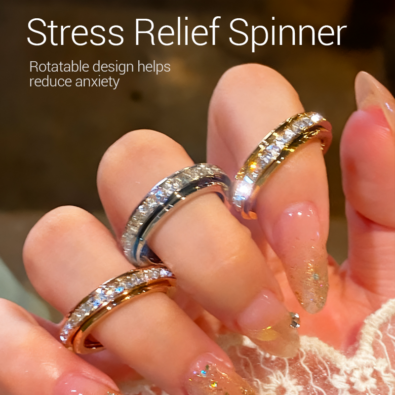 Balira - Elegant Crystal Band Ring