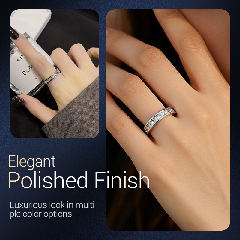 Balira - Elegant Crystal Band Ring