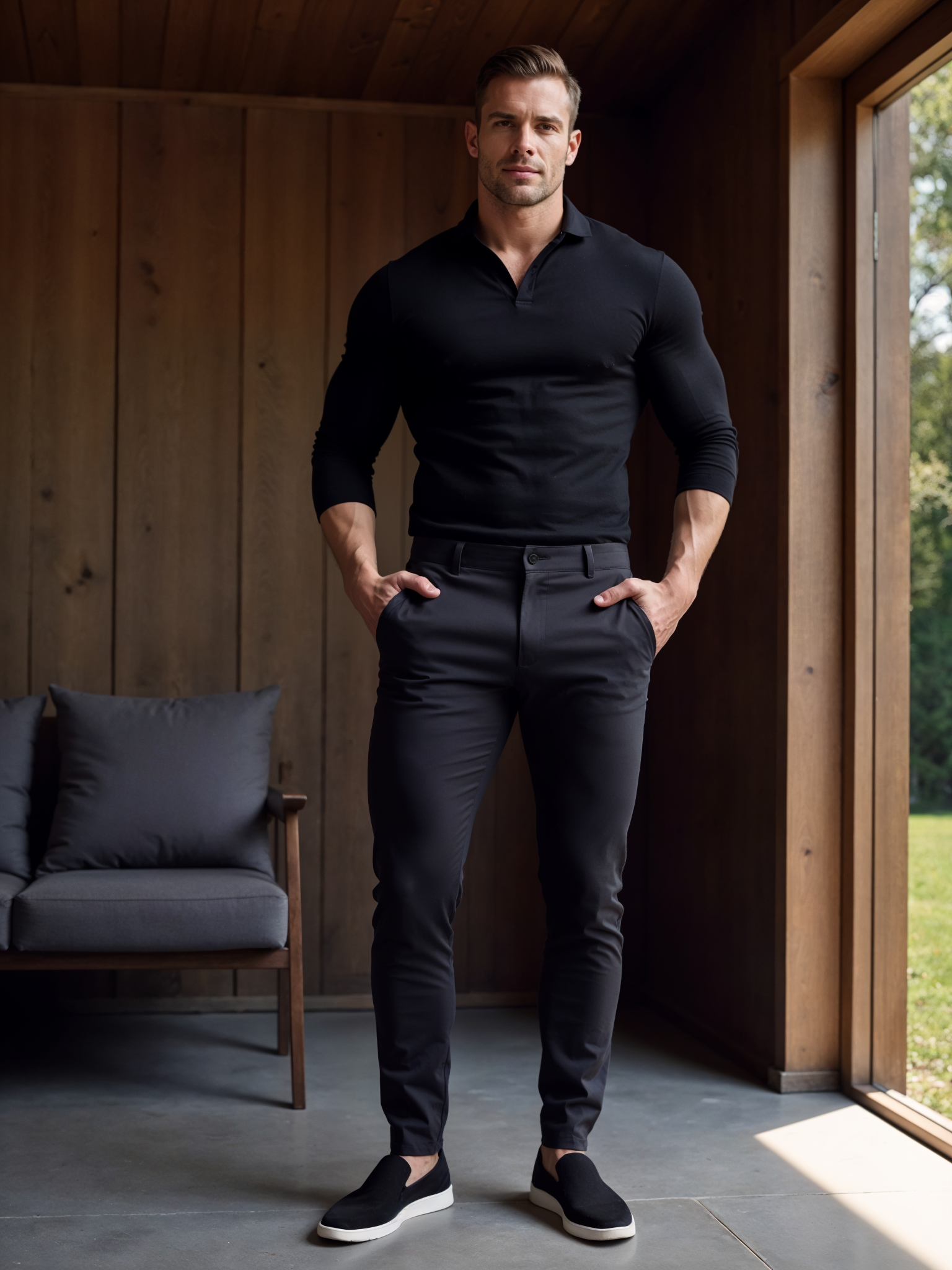 STRETCH PANTS FOR MEN