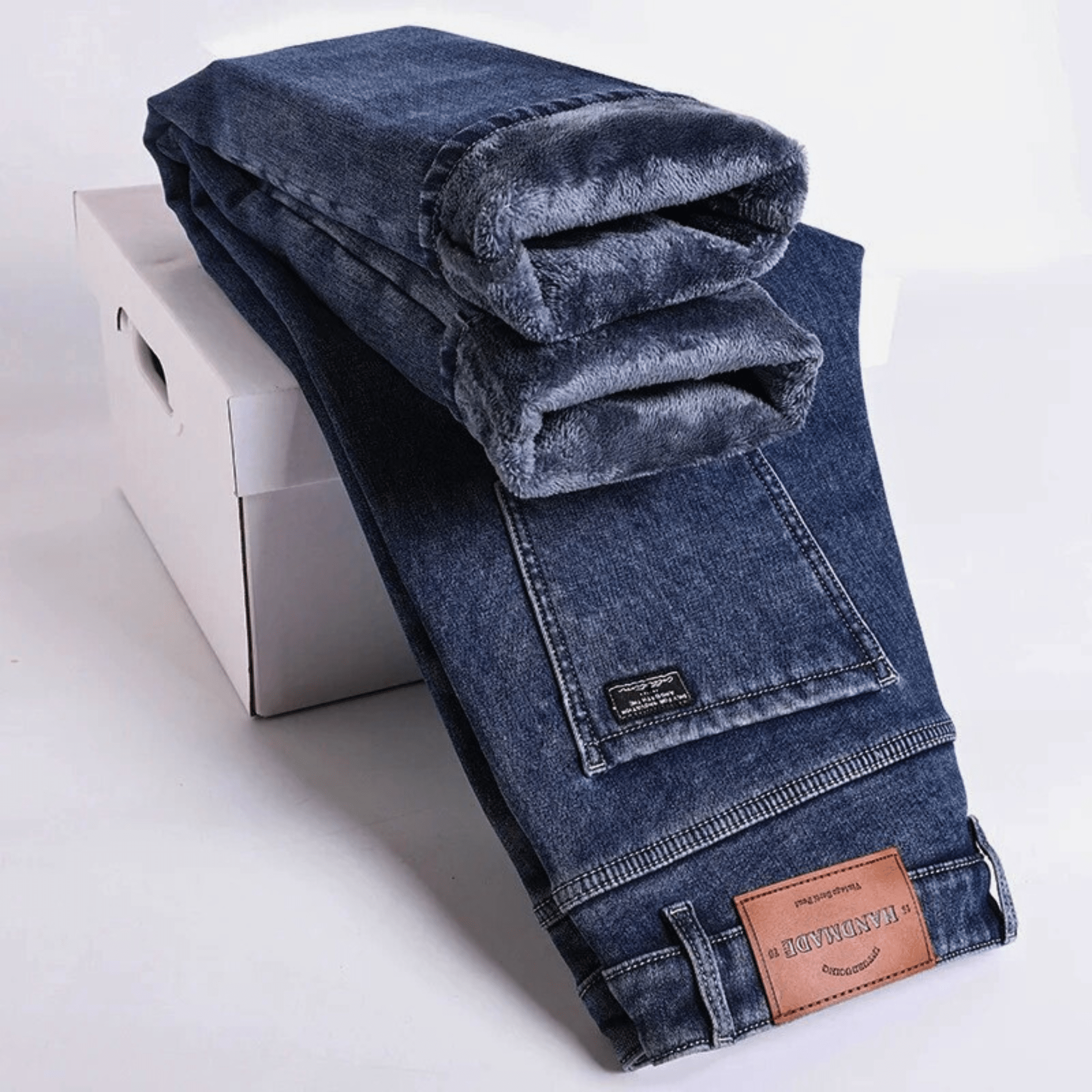 THERMAL DENIM PANTS