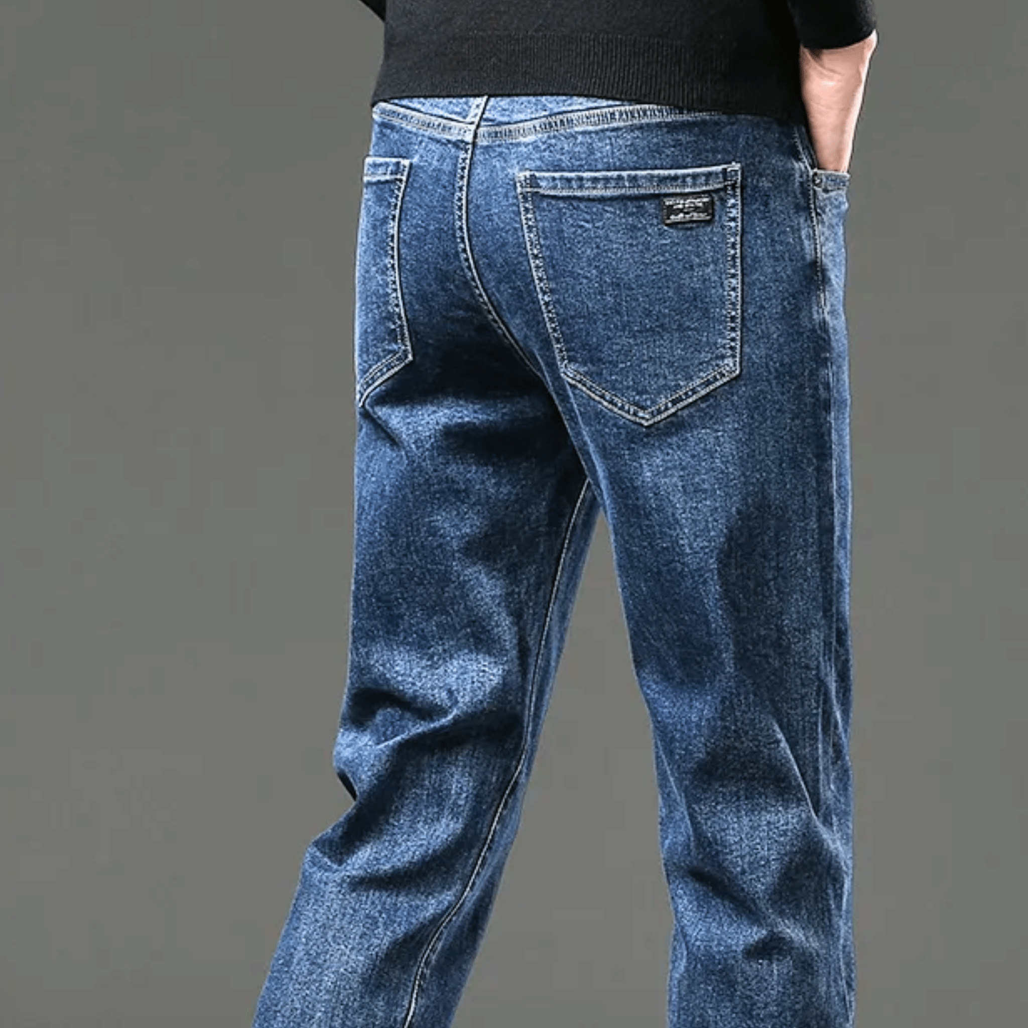 THERMAL DENIM PANTS