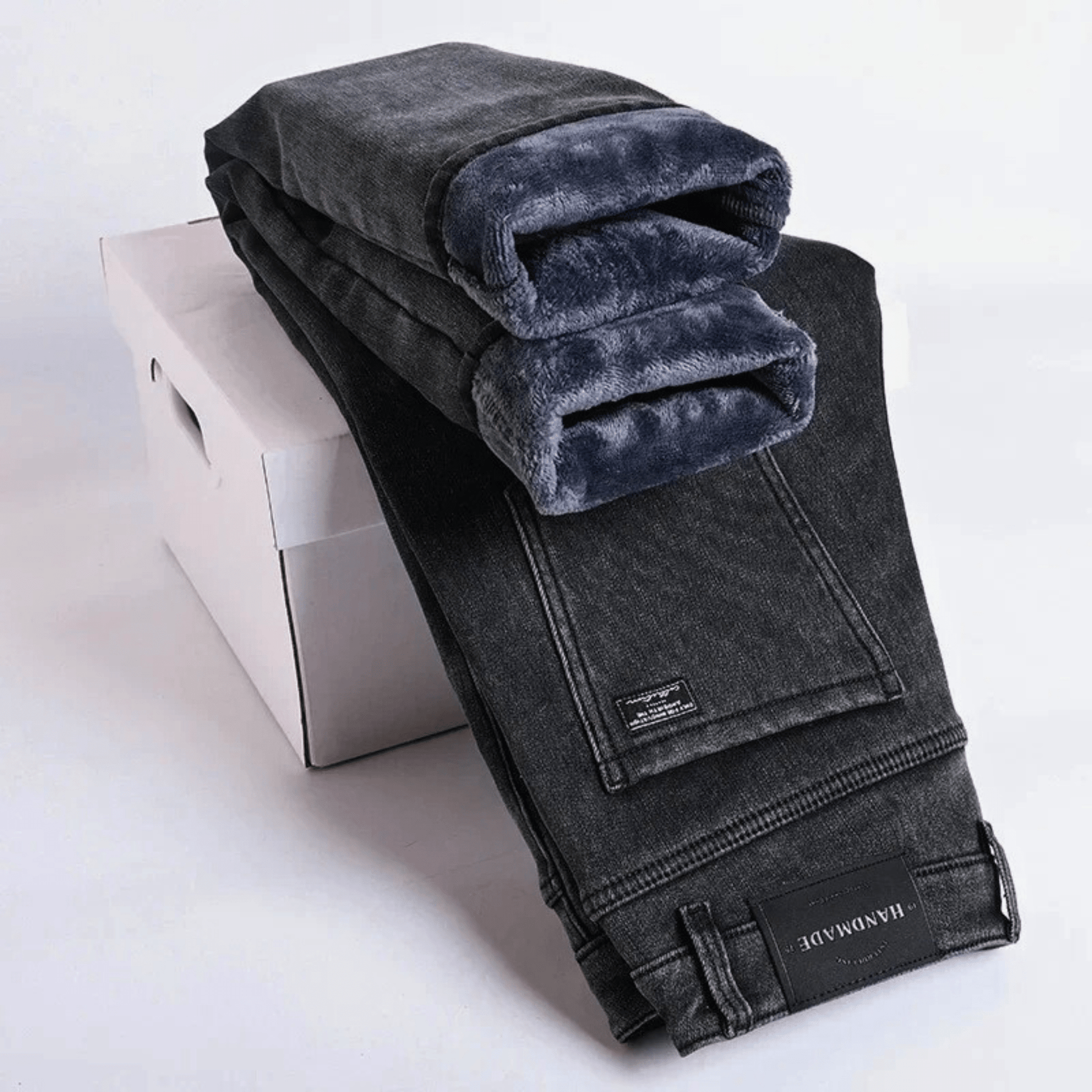 THERMAL DENIM PANTS