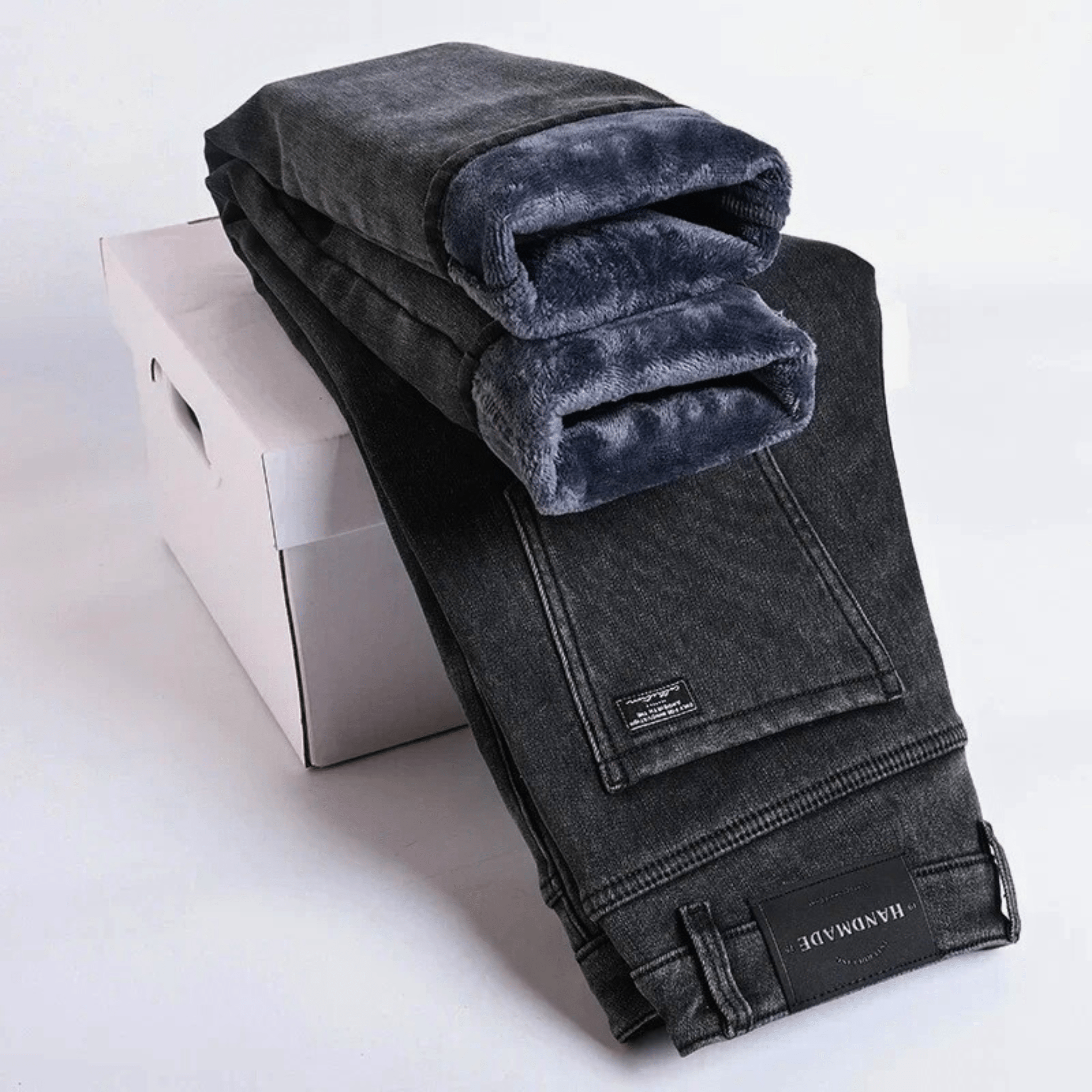 THERMAL DENIM PANTS