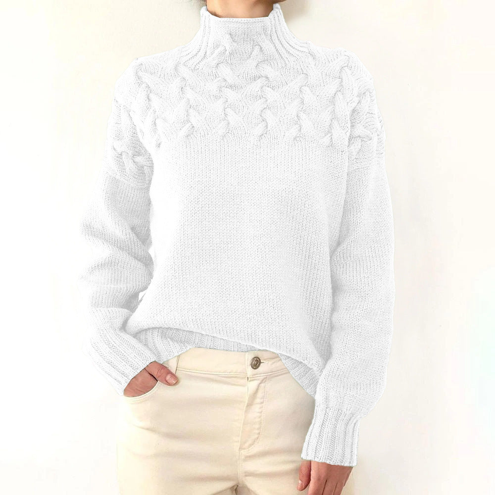 Charlotte | Cozy Turtleneck Knit Sweater