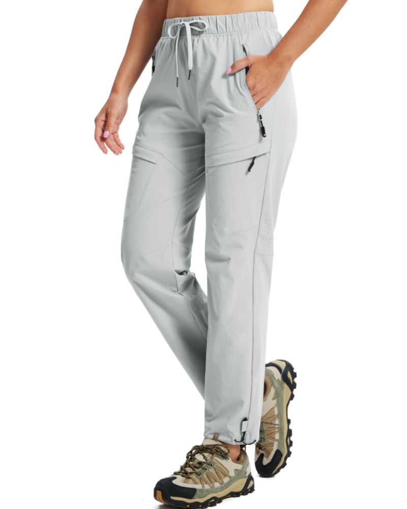 Pantaloni da Escursionismo Manon Donna – Impermeabili, UPF 50+, Stretch & 5 Tasche con Zip