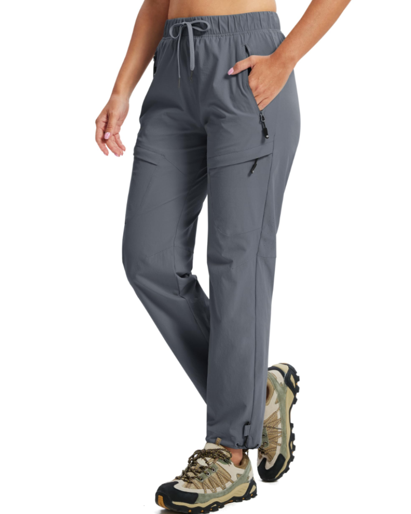 Pantaloni da Escursionismo Manon Donna – Impermeabili, UPF 50+, Stretch & 5 Tasche con Zip