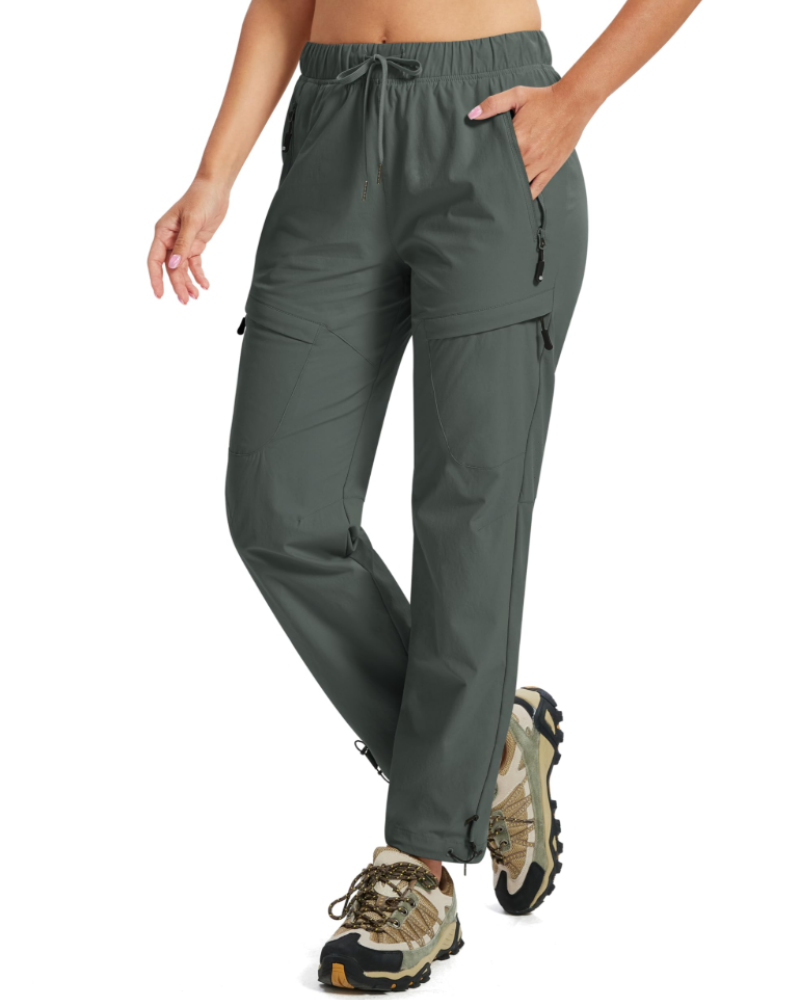 Pantaloni da Escursionismo Manon Donna – Impermeabili, UPF 50+, Stretch & 5 Tasche con Zip