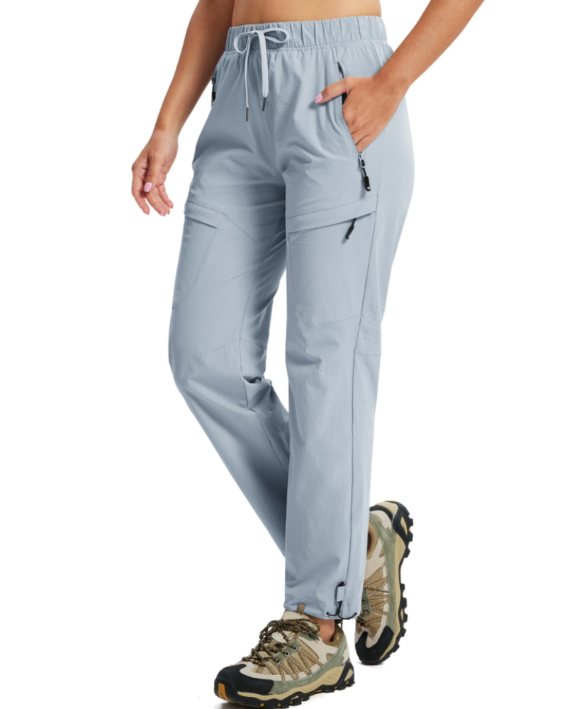 Pantaloni da Escursionismo Manon Donna – Impermeabili, UPF 50+, Stretch & 5 Tasche con Zip