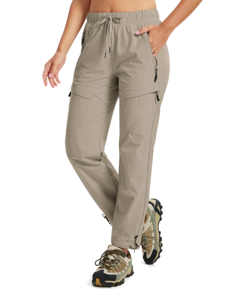 Pantaloni da Escursionismo Manon Donna – Impermeabili, UPF 50+, Stretch & 5 Tasche con Zip